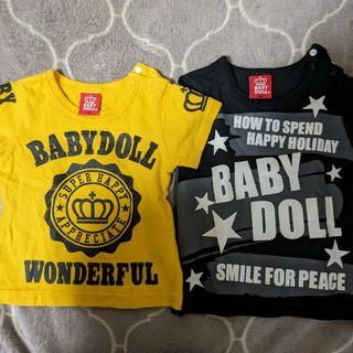 ベビードール(BABYDOLL)のベビードール　Tシャツ　80サイズ(Ｔシャツ)