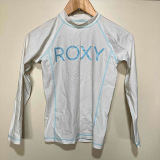 ロキシー(Roxy)のROXY ラッシュガード（白）140 水泳 プール(その他)