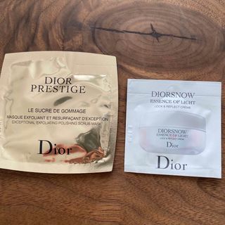 クリスチャンディオール(Christian Dior)のdior  プレステージ ルゴマージュ スノーエッセンス オブ ライト サンプル(洗顔料)