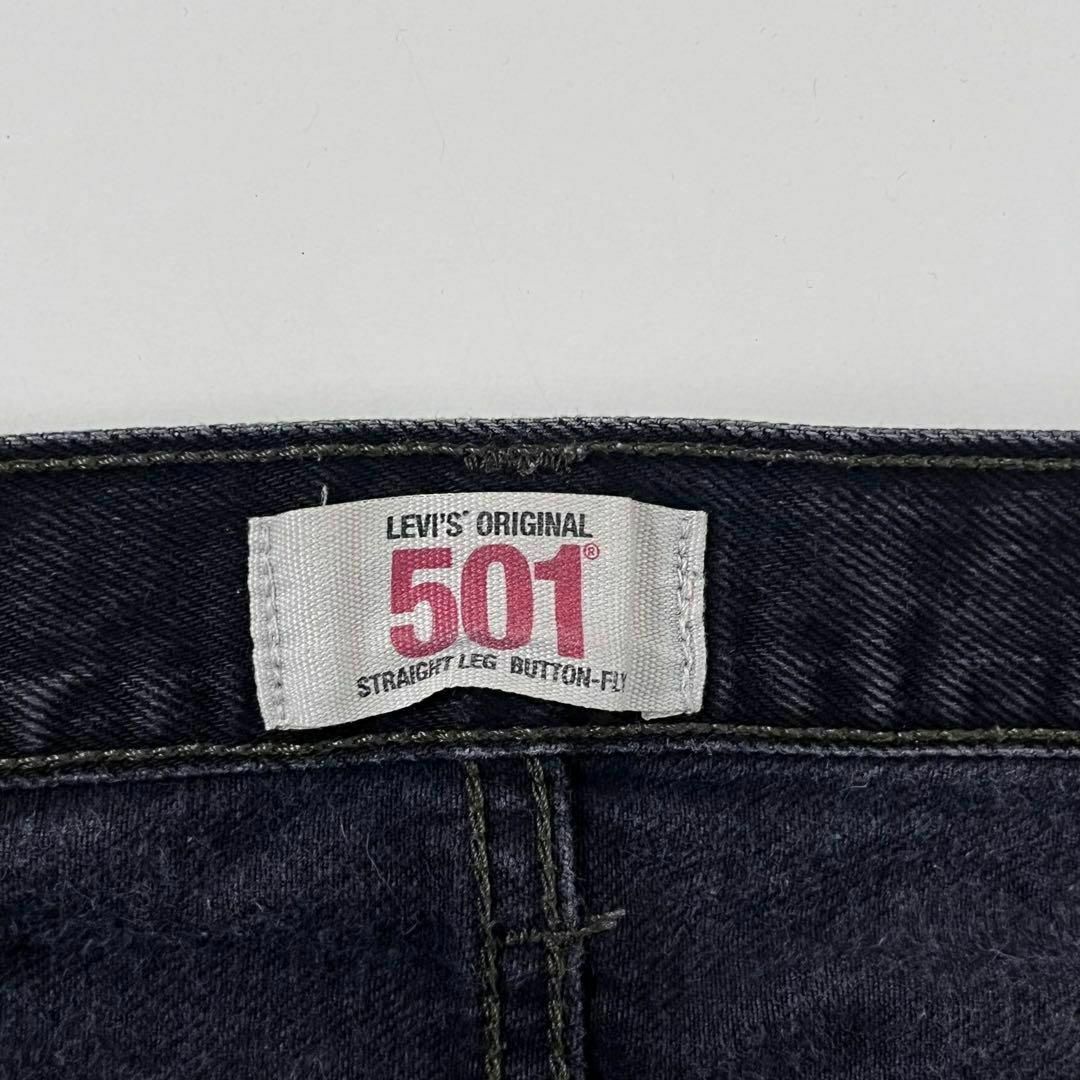 Levi's(リーバイス)のレア メキシコ製 リーバイス 501 00s ブラックデニム 38 34 後染め メンズのパンツ(デニム/ジーンズ)の商品写真