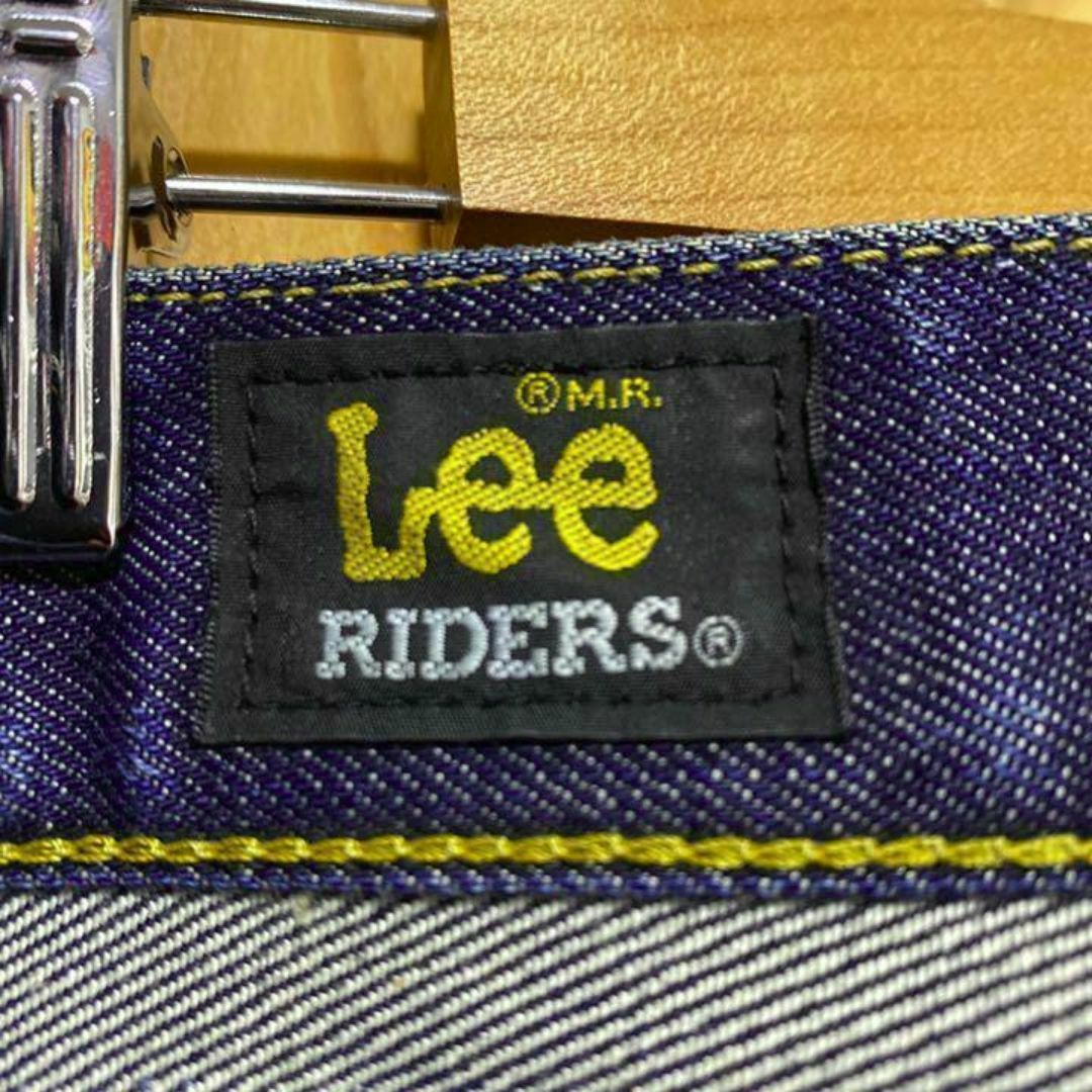 Lee(リー)のLee リー ライダース デニム パンツ 日本製 古着 インディゴ ブルー メンズのパンツ(デニム/ジーンズ)の商品写真