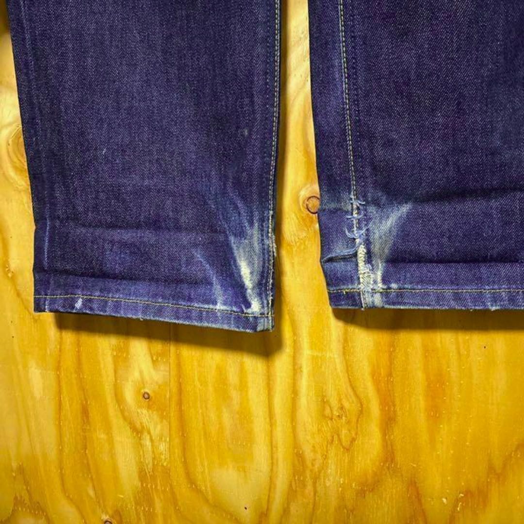 Lee(リー)のLee リー ライダース デニム パンツ 日本製 古着 インディゴ ブルー メンズのパンツ(デニム/ジーンズ)の商品写真