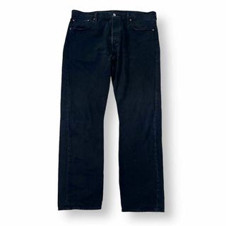 リーバイス(Levi's)のリーバイス 501 ブラックデニム 後染め 革パッチ w38 L34(デニム/ジーンズ)