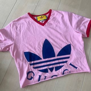 グッチ(Gucci)の【GUCCI】ショート丈トップス【新品】(Tシャツ(半袖/袖なし))