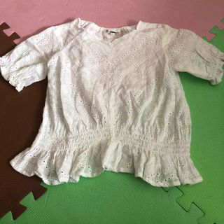 ロペピクニック(Rope' Picnic)のrope picnic kids 白いレーストップス(Tシャツ/カットソー)