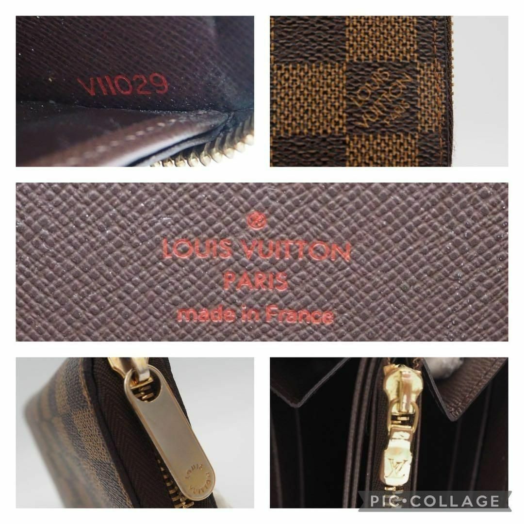 LOUIS VUITTON(ルイヴィトン)のルイ ヴィトン　ダミエ　ジッピーウォレット　長財布　ラウンドファスナー レディースのファッション小物(財布)の商品写真