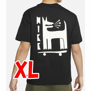 ナイキ(NIKE)のXL NIKE SBスケートボードTシャツ DQ1857-010犬ドッグdog(Tシャツ/カットソー(半袖/袖なし))