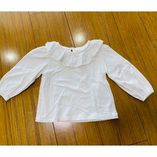 ザラ(ZARA)の美品☆ZARA白ブラウス(シャツ/カットソー)