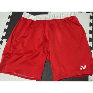 ヨネックス(YONEX)のヨネックス　ハーフパンツ　赤白(バドミントン)