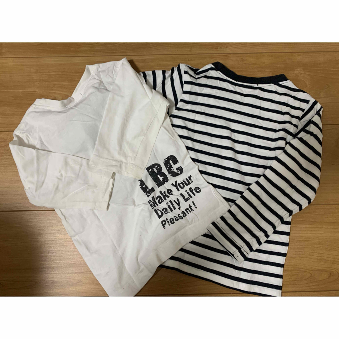 LITTLE BEAR CLUB(リトルベアークラブ)の重ね着もできるTシャツ2枚セット キッズ/ベビー/マタニティのキッズ服男の子用(90cm~)(Tシャツ/カットソー)の商品写真