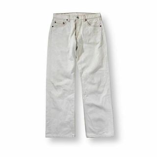 リーバイス(Levi's)のレア USA製 リーバイス 501 ホワイトデニム 古着 w31 L34(デニム/ジーンズ)