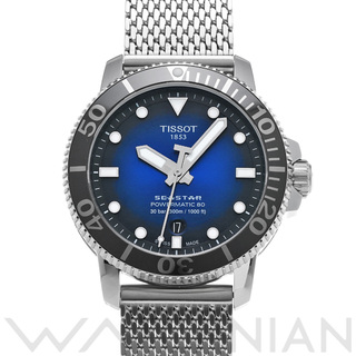 TISSOT - 中古 ティソ TISSOT T120.407.11.041.02 ブルー・グラデーション メンズ 腕時計