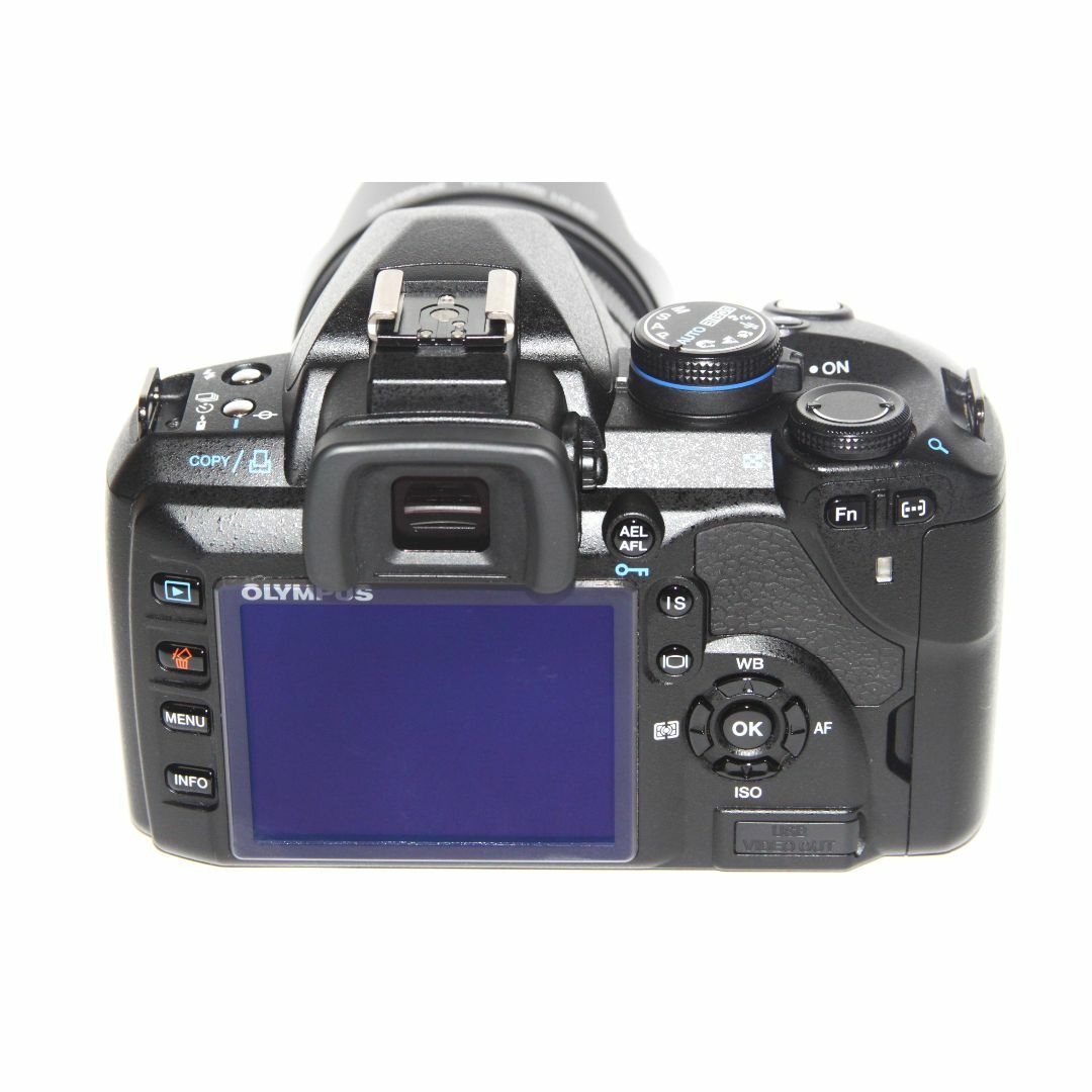 OLYMPUS(オリンパス)のOLYMPUS E-520 ZUIKO DIGITAL 14-42mm スマホ/家電/カメラのカメラ(デジタル一眼)の商品写真