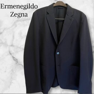 Ermenegildo Zegna - 【極美品】エルメネジルドゼニア  サマージャケット 段返り三つ釦 コットン