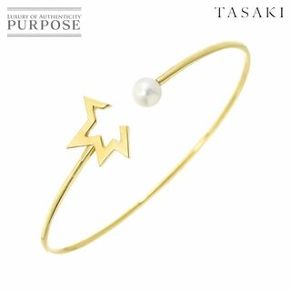 タサキ(TASAKI)のタサキ TASAKI コメット プラス アコヤ真珠 6.4mm ブレスレット 16.5cm K18 YG イエローゴールド 750 田崎真珠【証明書付き】 VLP 90226513(ブレスレット/バングル)