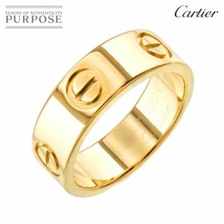 カルティエ(Cartier)のカルティエ Cartier ラブ #48 リング K18 YG イエローゴールド 750 指輪 VLP 90228263(リング(指輪))