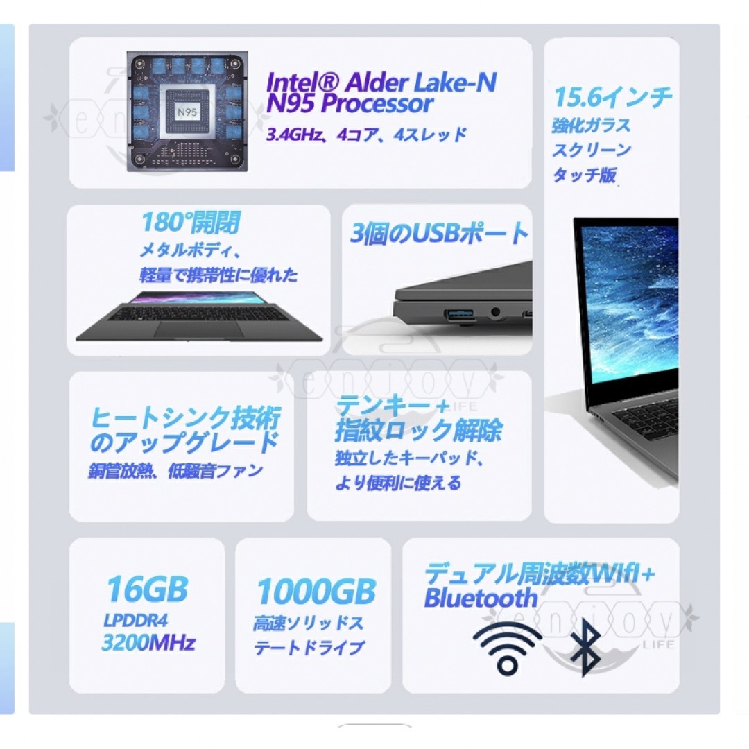 Office付きノートパソコン インテリア/住まい/日用品のオフィス家具(オフィス/パソコンデスク)の商品写真