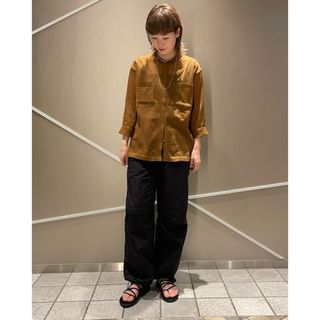 BEAUTY&YOUTH UNITED ARROWS - SALE ナイロンコットン スノーパンツ -ウォッシャブル- ブラック