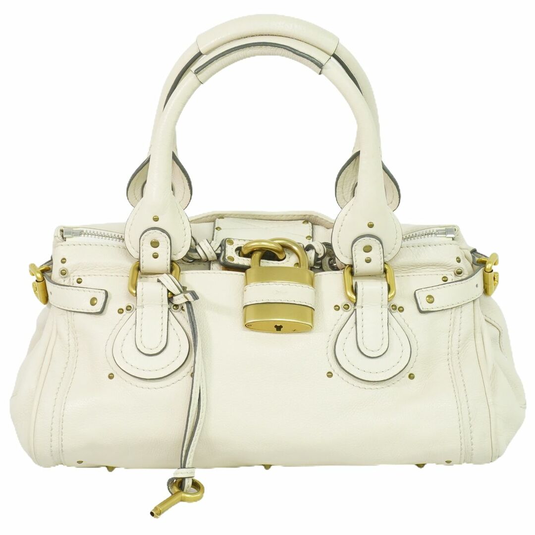 Chloe - 本物 クロエ Chloe パディントン ハンドバッグ レザー Chloe - 本物 クロエ Chloe パディントン ハンドバッグ レザー