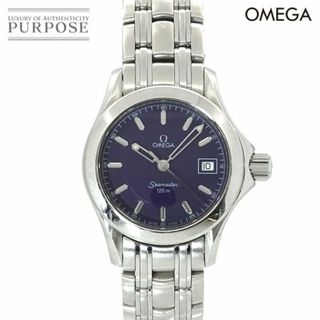 オメガ(OMEGA)のオメガ OMEGA シーマスター120 ジャックマイヨール2001 2587 80 2000本限定 ヴィンテージ デイト クォーツ Seamaster120 VLP 90222315(腕時計)