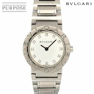 ブルガリ(BVLGARI)のブルガリ BVLGARI ブルガリブルガリ BB26SS レディース 腕時計 12P ダイヤ シルバー クォーツ BVLGARIBVLGARI VLP 90215501(腕時計)