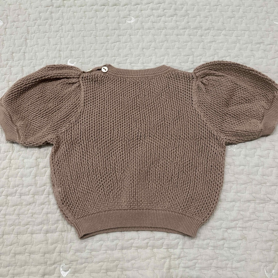 SOOR PLOOM(ソーアプルーム)のSOOR PLOOM mimi knit top 4y キッズ/ベビー/マタニティのキッズ服女の子用(90cm~)(ニット)の商品写真