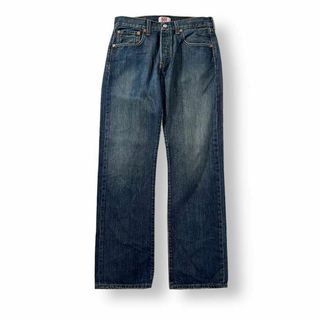 Levi's - 激縦落ち ユーロリーバイス 古着 ダークインディゴ デニム w32 L32