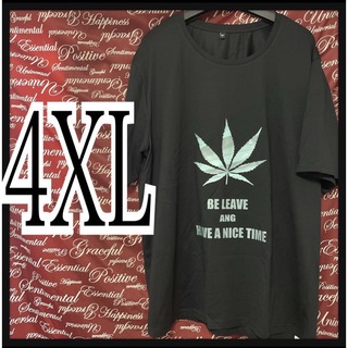 4L·5L(4XL)【テリーフィック】マリファナTシャツ新品/MC01P‐404(Tシャツ/カットソー(半袖/袖なし))