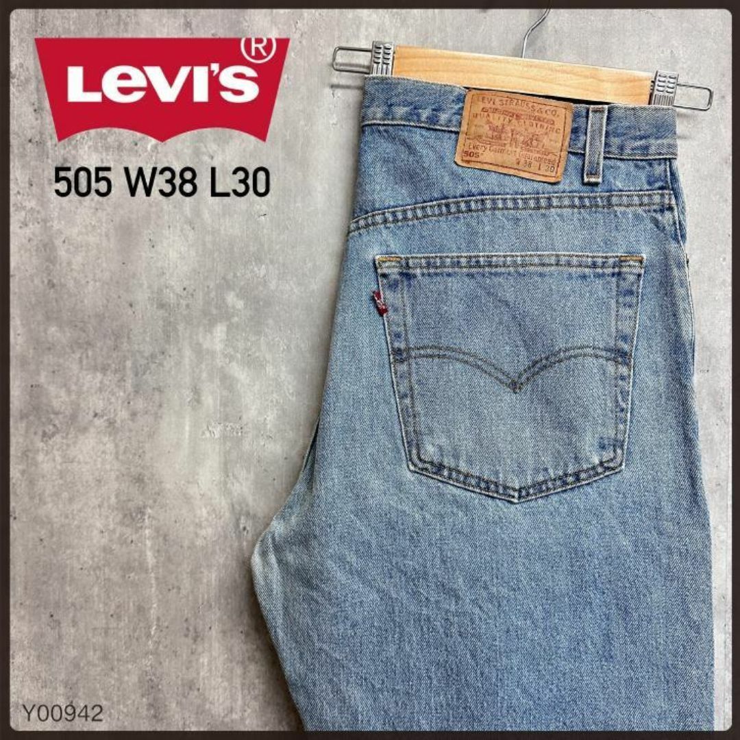 Levi's(リーバイス)のLevi's 505リーバイスジーンズデニムパンツメキシコ製古着W38L30 メンズのパンツ(デニム/ジーンズ)の商品写真