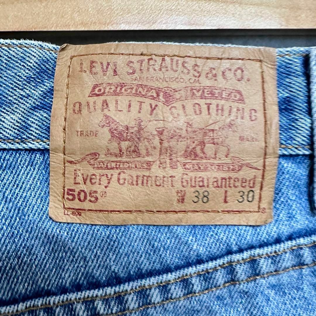 Levi's(リーバイス)のLevi's 505リーバイスジーンズデニムパンツメキシコ製古着W38L30 メンズのパンツ(デニム/ジーンズ)の商品写真