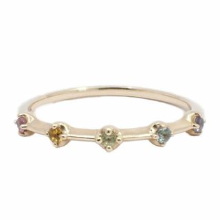 スタージュエリー(STAR JEWELRY)のSTAR JEWELRY スタージュエリー マルチカラー リング 指輪 K10YG/カラーストーン 7号(リング(指輪))