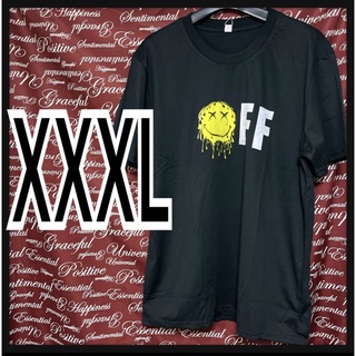 XXXL(4L)【テリーフィック】スマイルTシャツ新品/MC03P‐404(Tシャツ/カットソー(半袖/袖なし))