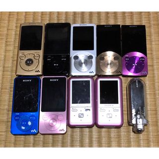 ソニー(SONY)のSONY/ソニー　WALKMAN/ウォークマン　10点まとめ売り　ジャンク品(ポータブルプレーヤー)