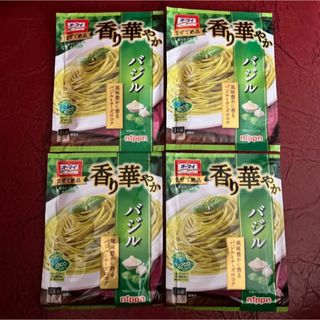 ニップン - ニップン オーマイ 香り華やか バジル ４袋 パスタソース