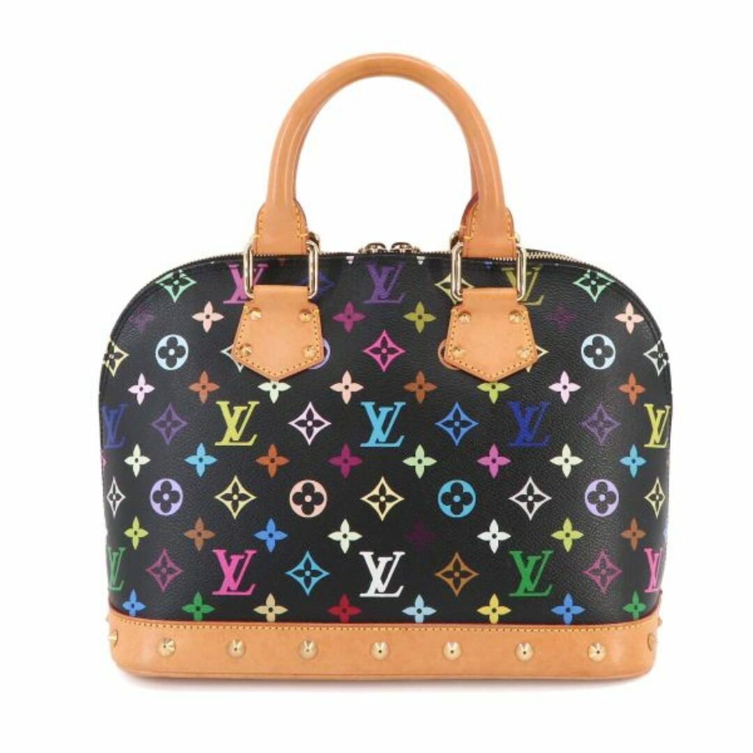 LOUIS VUITTON(ルイヴィトン)のルイ ヴィトン LOUIS VUITTON モノグラム マルチカラー アルマ ハンド バッグ ノワール M92646 ゴールド 金具 VLP 90230516 レディースのバッグ(ハンドバッグ)の商品写真