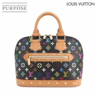 ルイヴィトン(LOUIS VUITTON)のルイ ヴィトン LOUIS VUITTON モノグラム マルチカラー アルマ ハンド バッグ ノワール M92646 ゴールド 金具 VLP 90230516(ハンドバッグ)