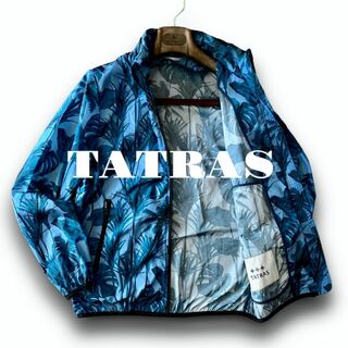 タトラス(TATRAS)のD10 美品 01『タトラス』ボタニカル フラワー ナイロン ジャケット(その他)