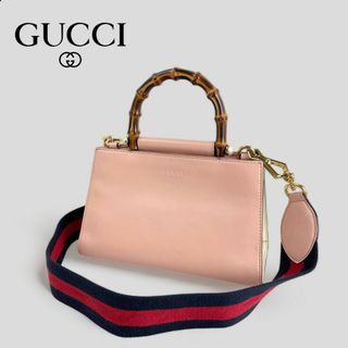 グッチ(Gucci)の■GUCCI グッチ■ バンブー ニムフェア 2WAYハンド・ショルダーバッグ(ハンドバッグ)