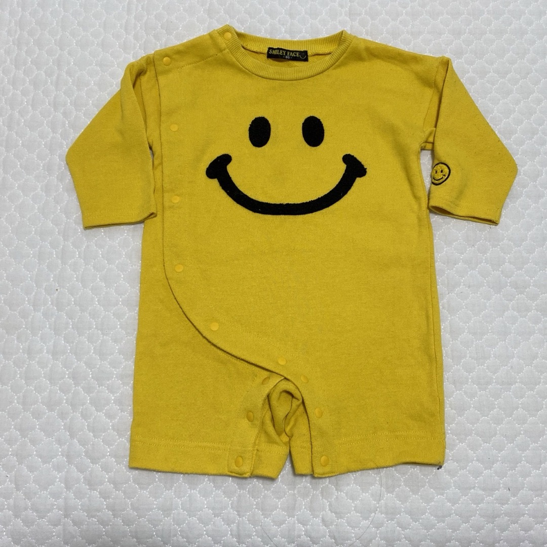 Smile ロンパース キッズ/ベビー/マタニティのベビー服(~85cm)(ロンパース)の商品写真