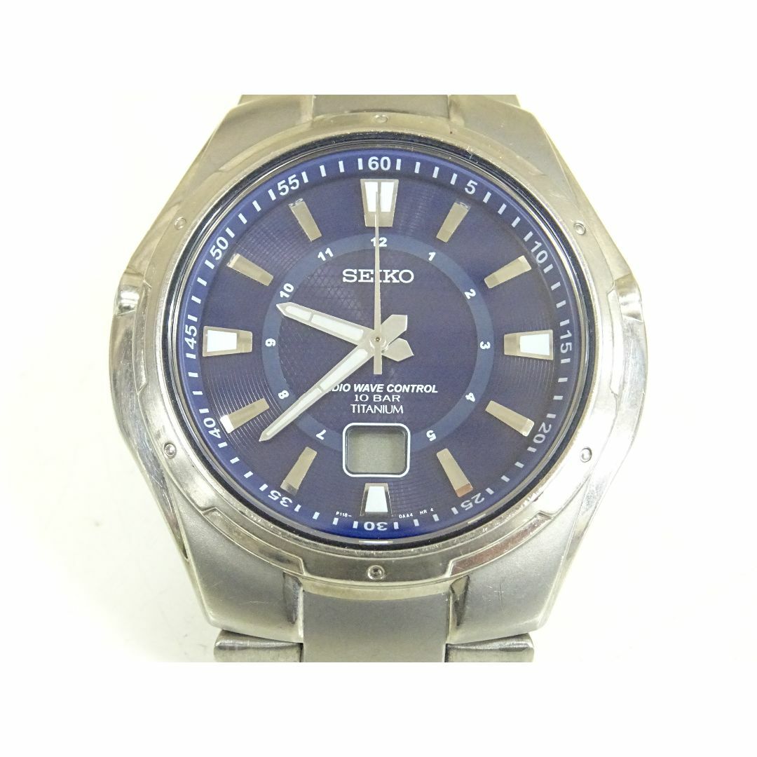 SEIKO(セイコー)のM水040 / SEIKO セイコー 腕時計 ソーラー デイト メンズの時計(腕時計(アナログ))の商品写真