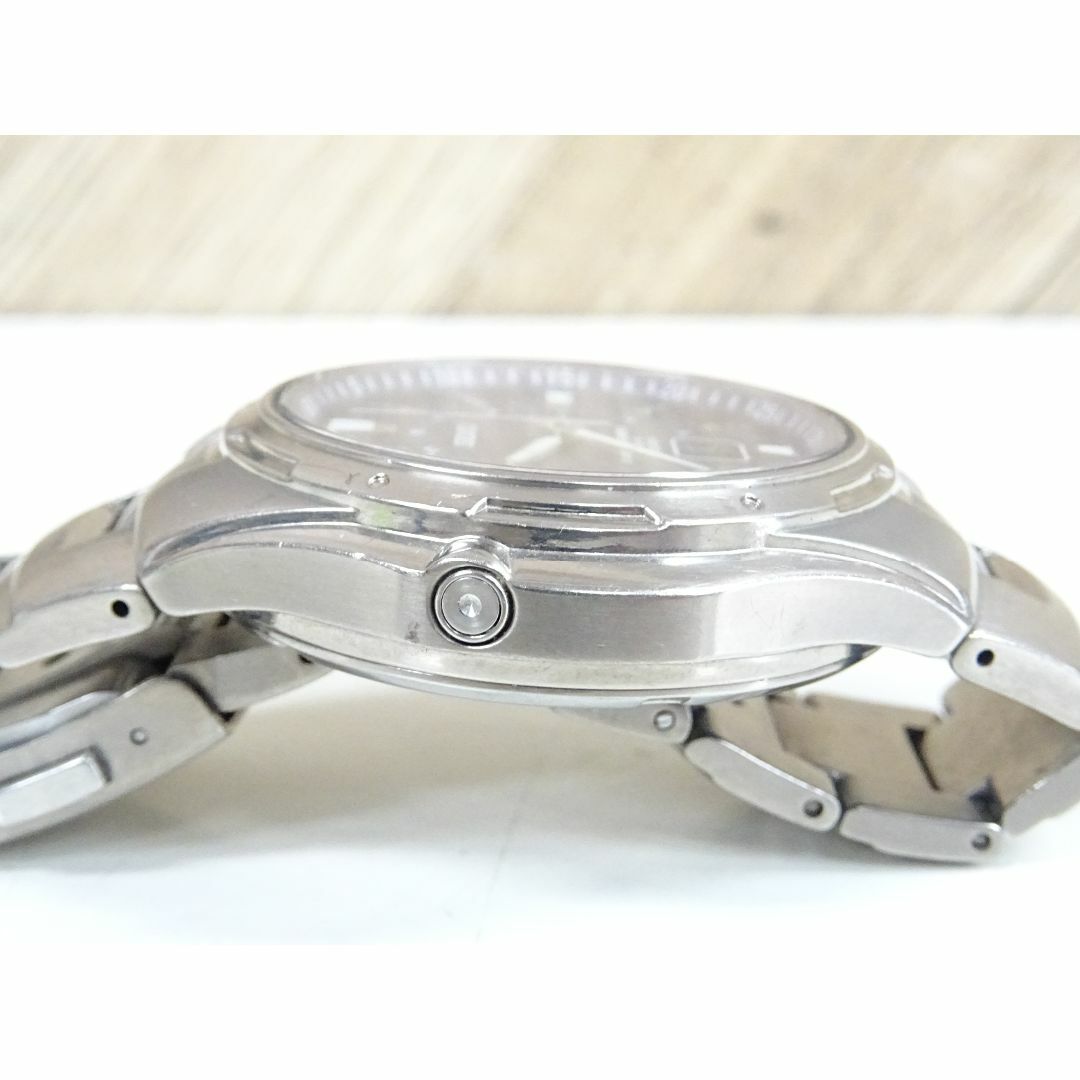 SEIKO(セイコー)のM水040 / SEIKO セイコー 腕時計 ソーラー デイト メンズの時計(腕時計(アナログ))の商品写真