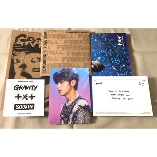 gravity スビン CD freefall メッセージカード TXT(K-POP/アジア)