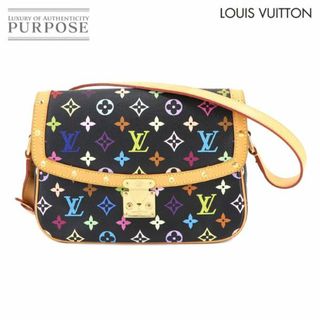 ルイヴィトン(LOUIS VUITTON)のルイ ヴィトン LOUIS VUITTON モノグラム マルチカラー ソローニュ ショルダー バッグ ノワール M92639 VLP 90231376(ショルダーバッグ)