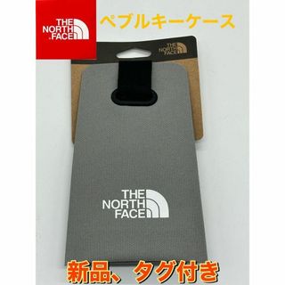 ザノースフェイス(THE NORTH FACE)の新品ノースフェイス ペブルキーケース NN32109　グレー(キーケース)