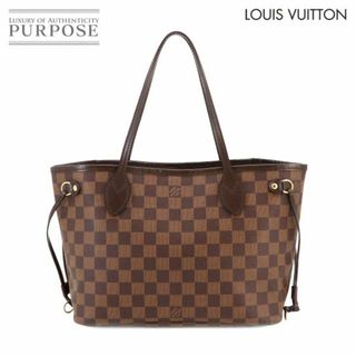 ルイヴィトン(LOUIS VUITTON)の新品同様 ルイ ヴィトン LOUIS VUITTON ダミエ ネヴァーフル PM トート バッグ エベヌ N51109 ブラウン VLP 90231388(トートバッグ)