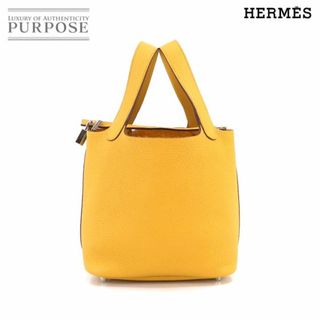 エルメス(Hermes)の未使用 展示品 エルメス HERMES ピコタンロック PM ハンド バッグ トリヨンクレマンス ジョーヌアンブル C刻印 VLP 90231704(ハンドバッグ)