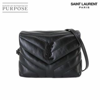 Saint Laurent - 未使用 展示品 サンローラン パリ SAINT LAURENT PARIS ルル トイ ショルダー バッグ レザー ブラック 467072 VLP 90231824