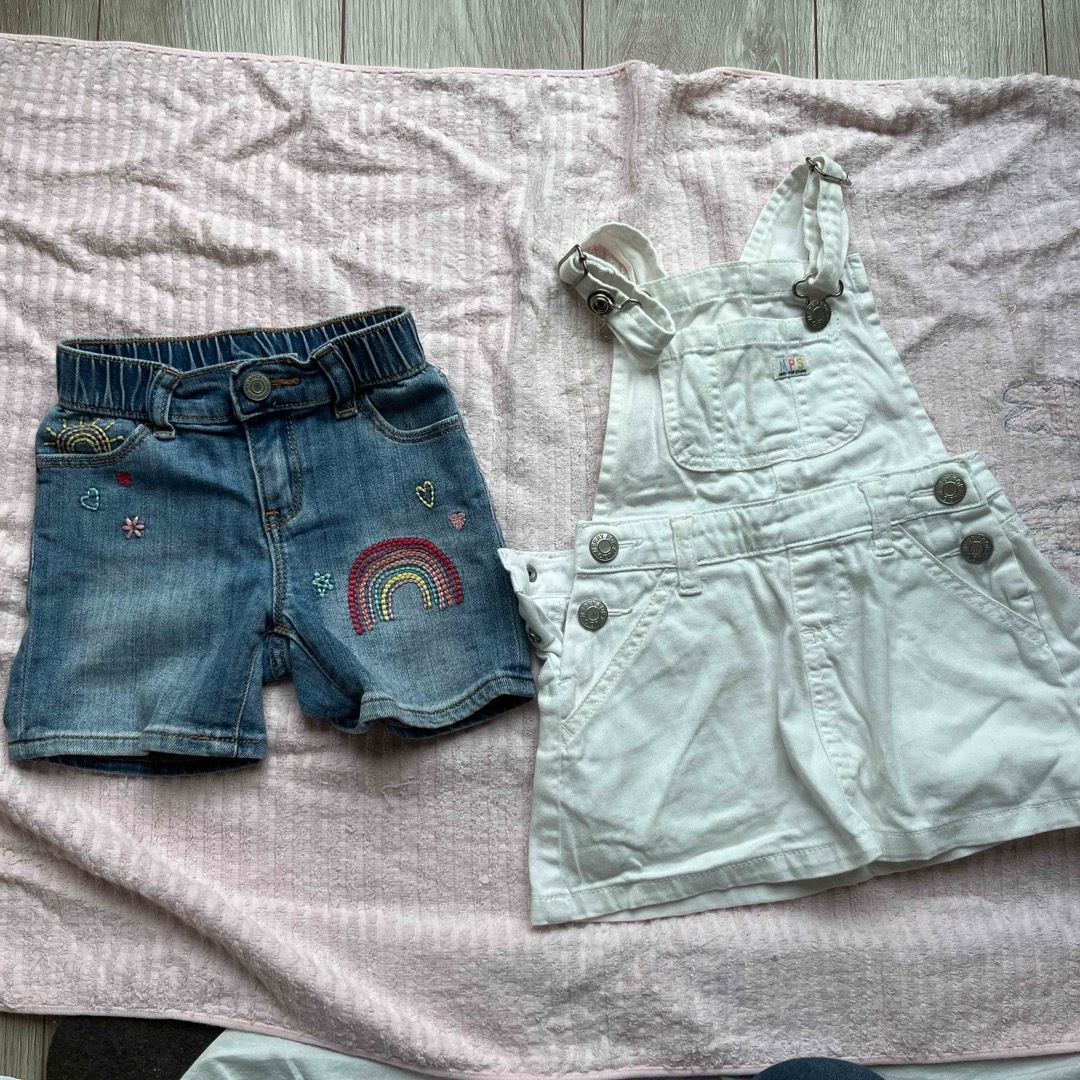 GAP(ギャップ)のジャンバースカート　ショートパンツ　 キッズ/ベビー/マタニティのキッズ服女の子用(90cm~)(スカート)の商品写真