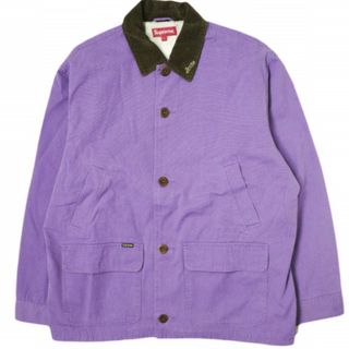 シュプリーム(Supreme)のSUPREME シュプリーム 21SS Barn Coat バーンコート L Dusty Purple カバーオール ジャケット アウター【中古】【SUPREME】(カバーオール)