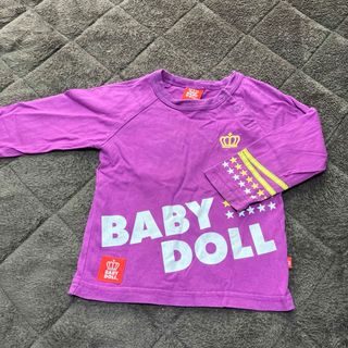 ベビードール(BABYDOLL)の【ベビードール】バックプリントロンT【80】(Ｔシャツ)